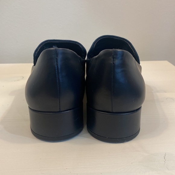 Lord & Taylor Leather Pointed Heeled Loafers - Picture 7 of 13